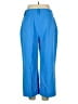 Tahari by ASL Color Block Blue Casual Pants Size 14 - photo 2