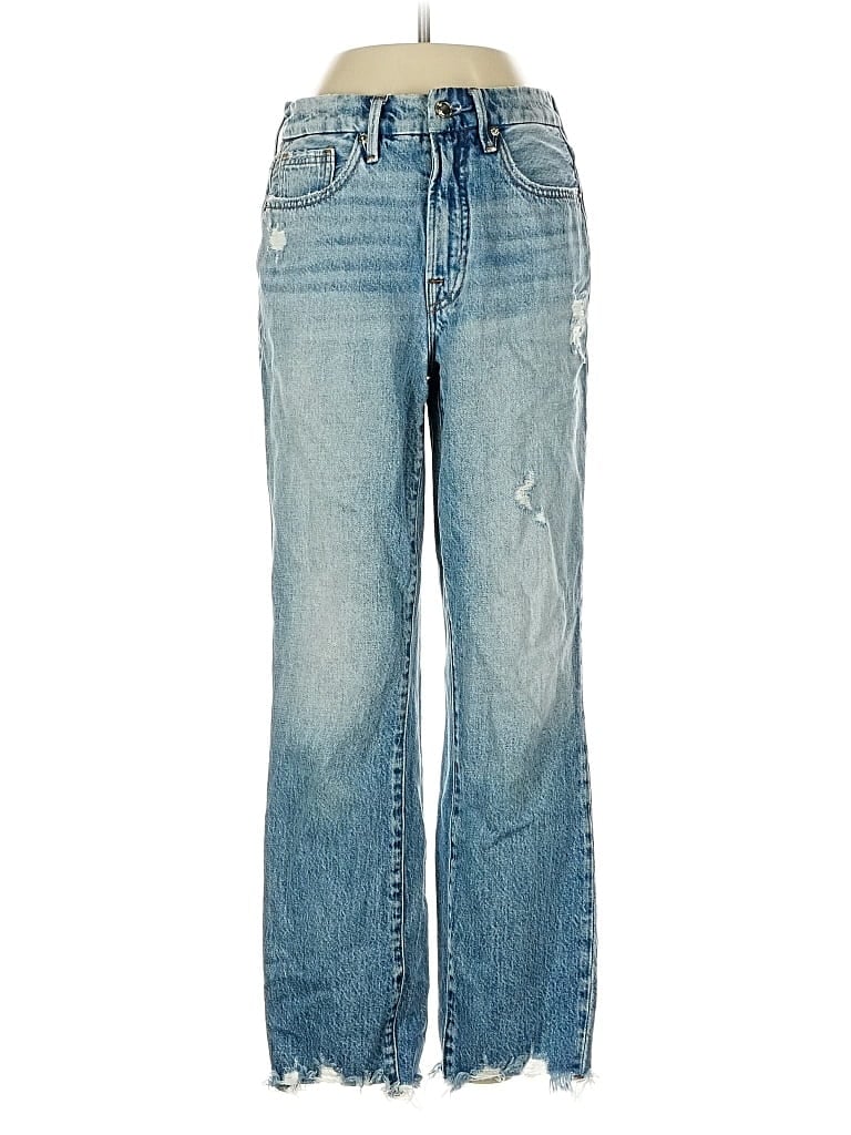 Pre-owned Good American Jeans In Blue