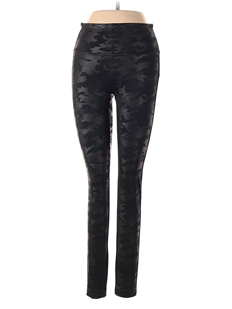 Pre-owned Spanx Active Pants In Black