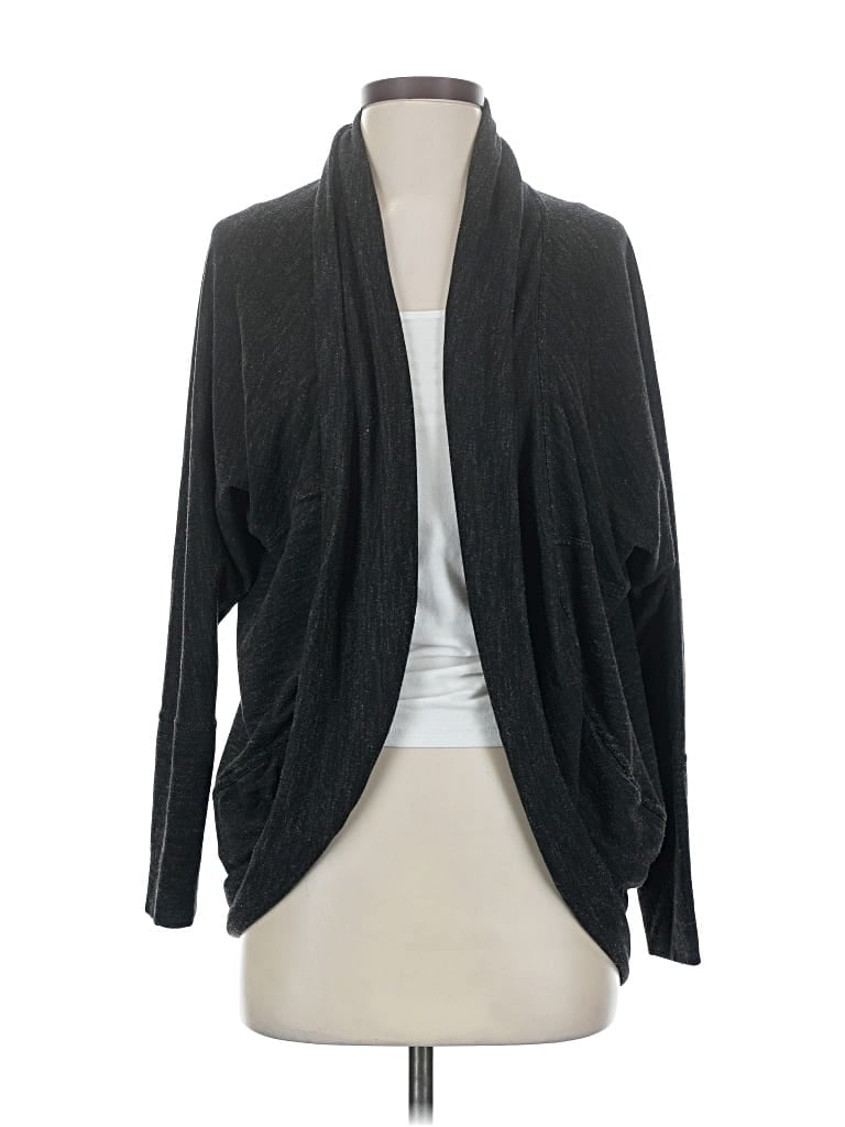Pre-owned Max Studio Cardigan Sweater In Black