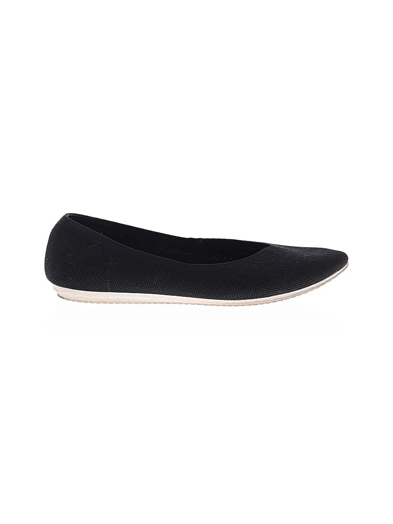 Pre-owned Sole Society Flats In Black
