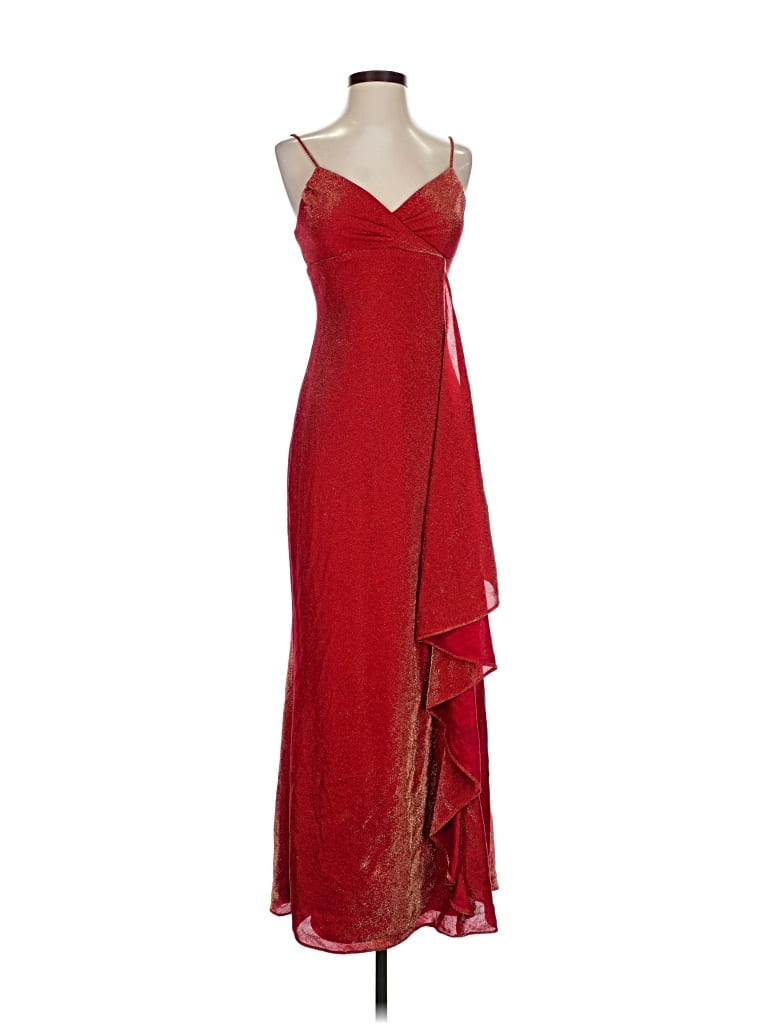 Pre-owned Laundry By Shelli Segal Cocktail Dress In Red