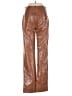 AFRM 100% Polyester Metallic Brown Casual Pants Size 25 waist - photo 2