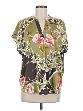 Maison D' Amelie Short Sleeve Blouse