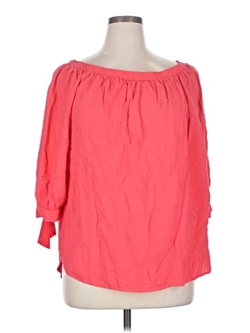 Jennie & Marlis 3/4 Sleeve Blouse (view 1)