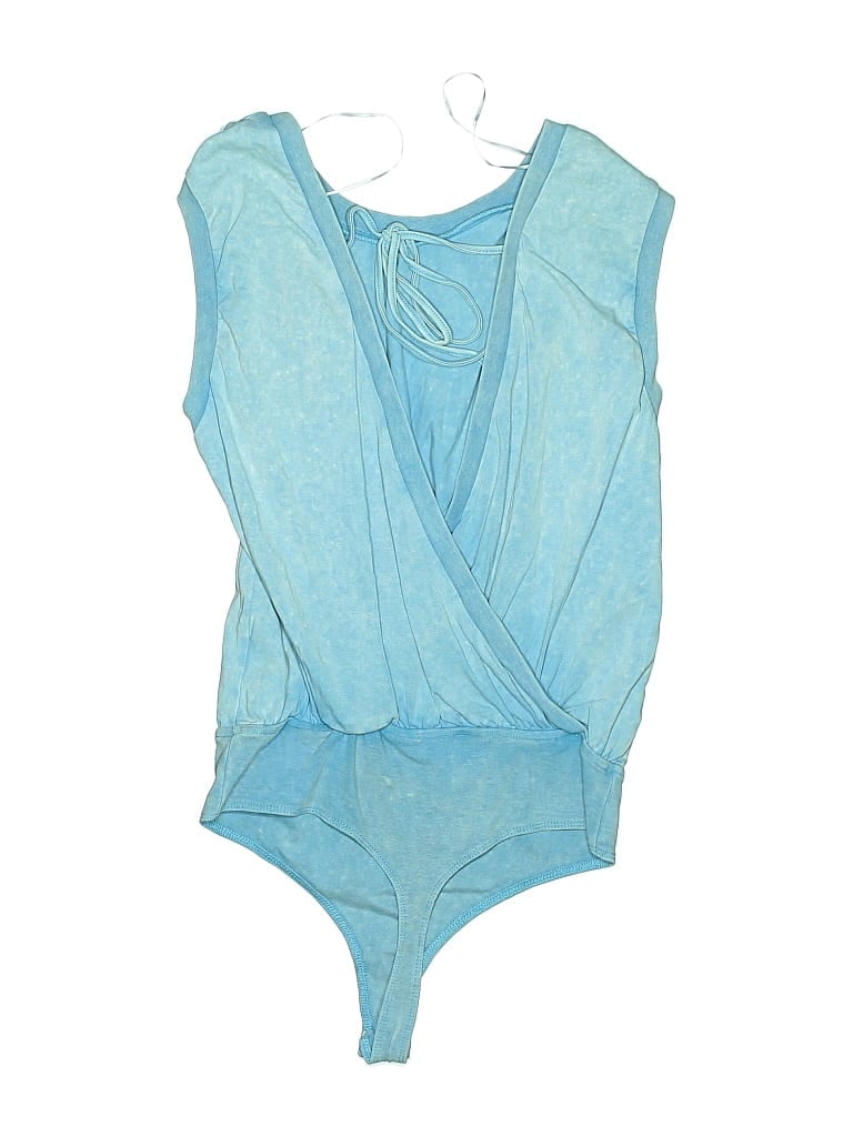 Pre-owned Le Lis Bodysuit In Blue