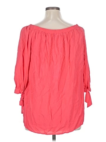 Jennie & Marlis 3/4 Sleeve Blouse (view 2)