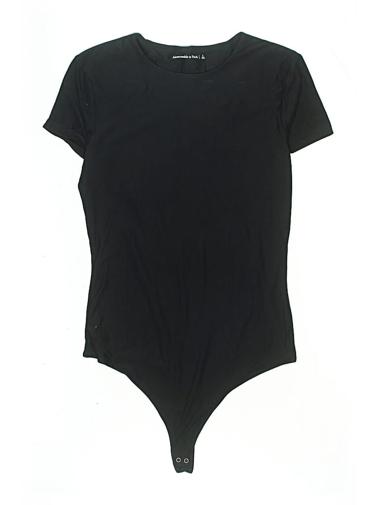 Pre-owned Abercrombie & Fitch Bodysuit In Black