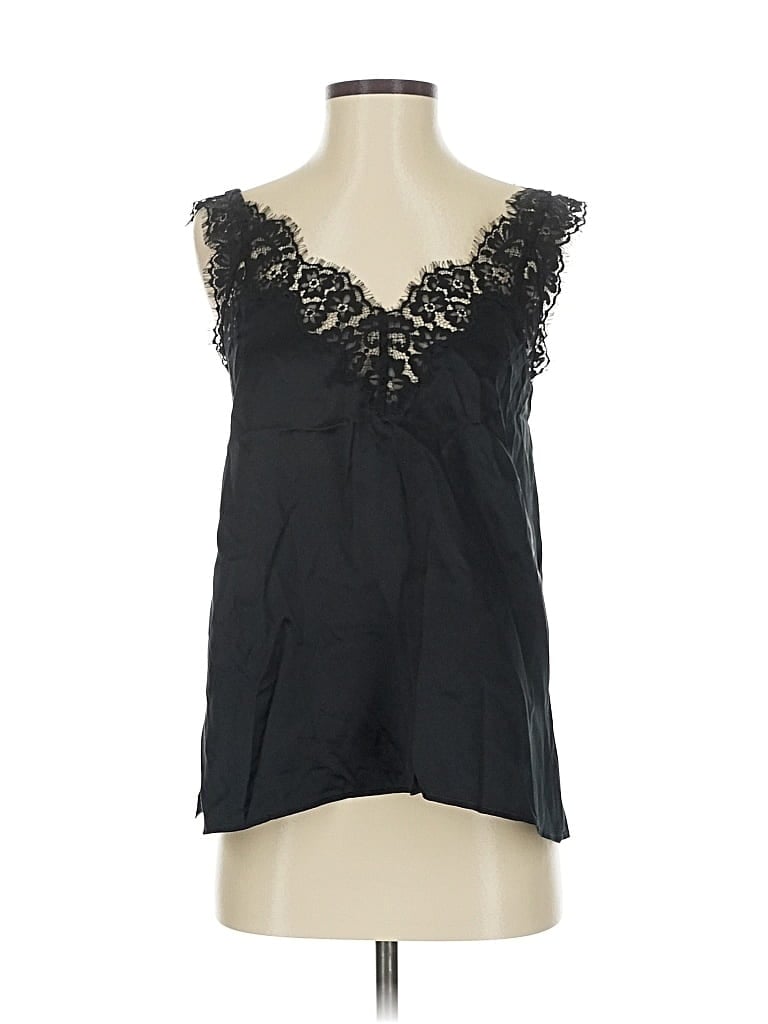 Pre-owned Cami Nyc Sleeveless Blouse In Black