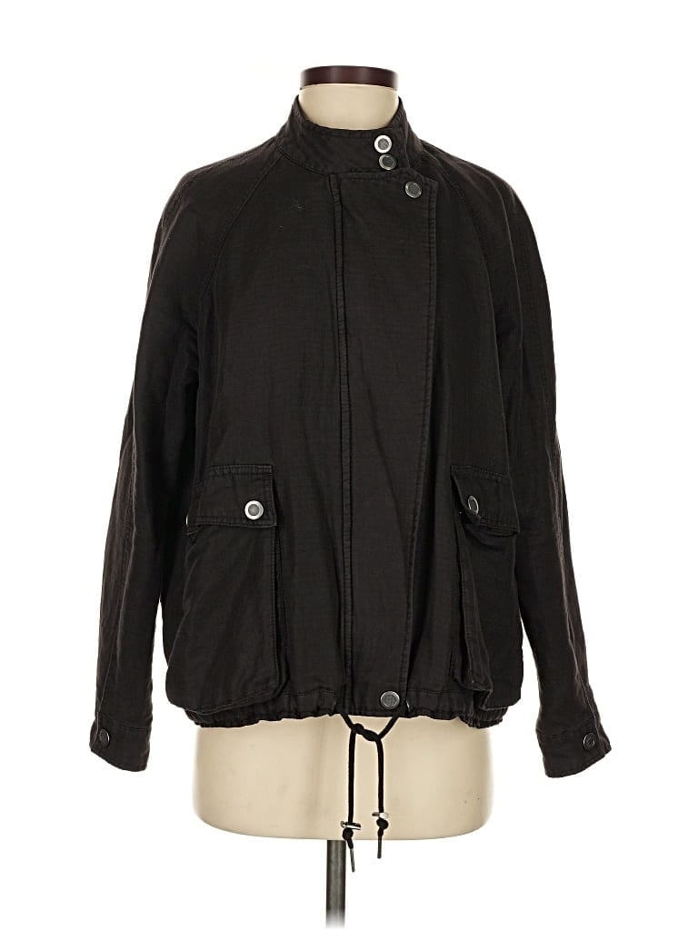 Pre-owned Free People Jacket In Black
