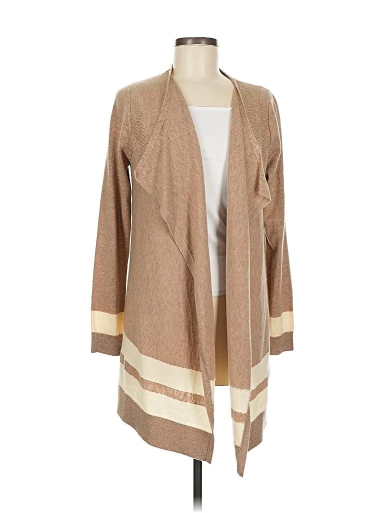 Pre-owned Boden Wool Cardigan Sweater In Brown