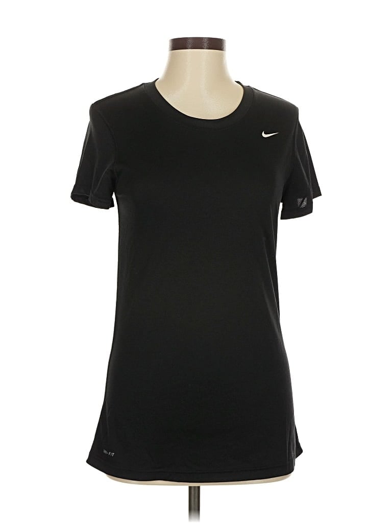 Pre-owned Nike Active T-shirt In Black