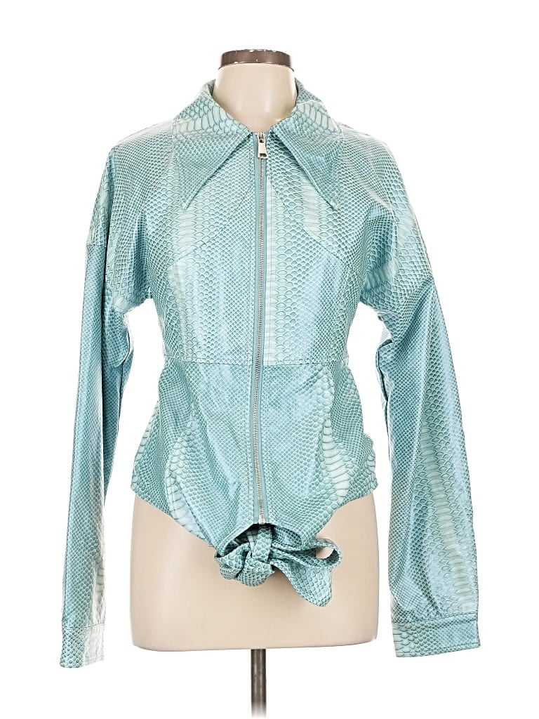 Pre-owned Azalea Wang Jacket In Blue