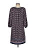 Max Studio Print Blue Casual Dress Size XS - photo 2