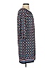 Max Studio Print Blue Casual Dress Size XS - photo 4