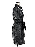 DKNY 100% Polyester Black Casual Dress Size 6 (estimated) - photo 4