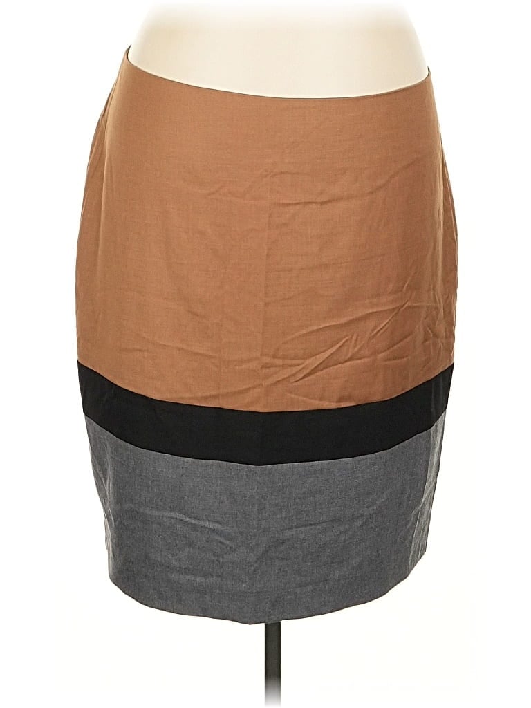 Pre-owned Eloquii Casual Skirt In Brown