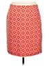 Studio M Print Orange Casual Skirt Size 6 - photo 2