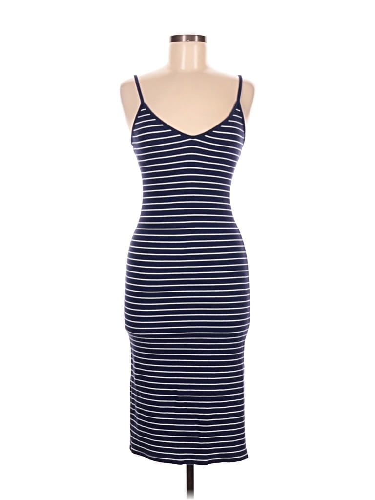 Pre-owned Forever 21 Casual Dress In Blue