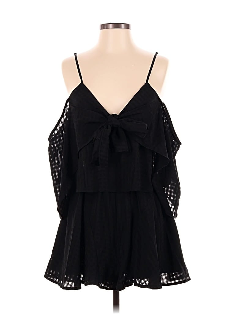 Pre-owned The Fifth Label Romper In Black