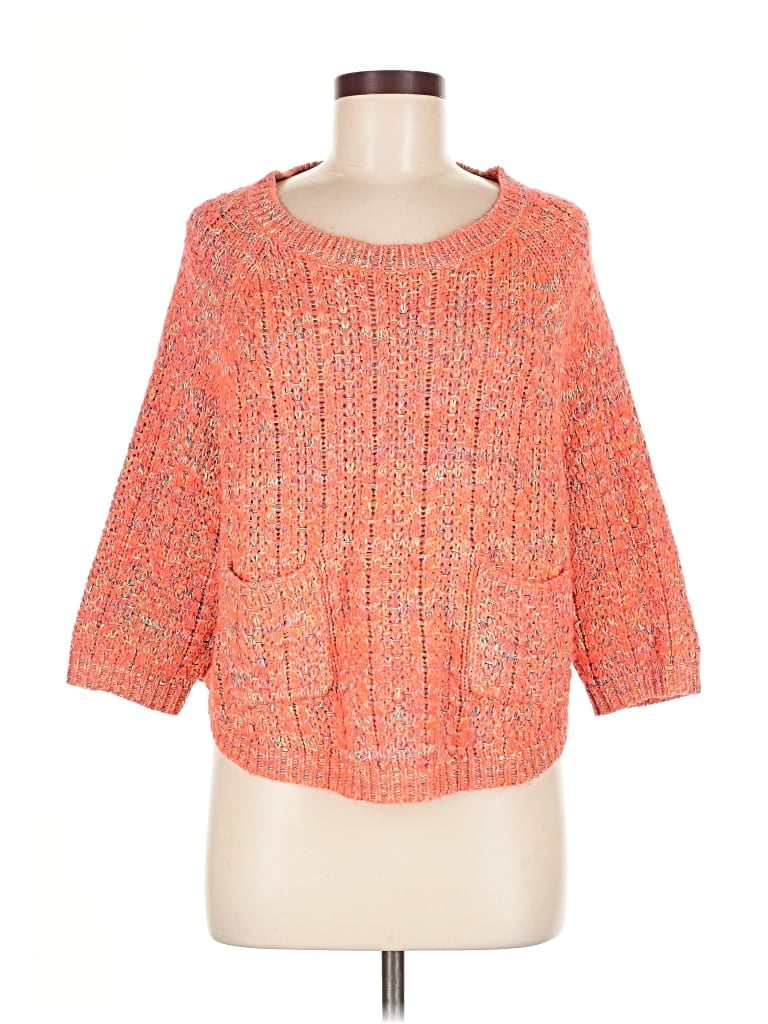 Pre-owned Moth Pullover Sweater In Orange