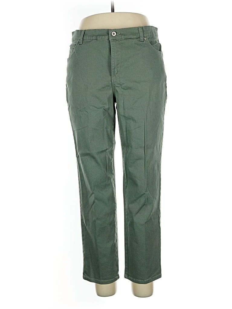 Pre-owned Gloria Vanderbilt Jeans In Green