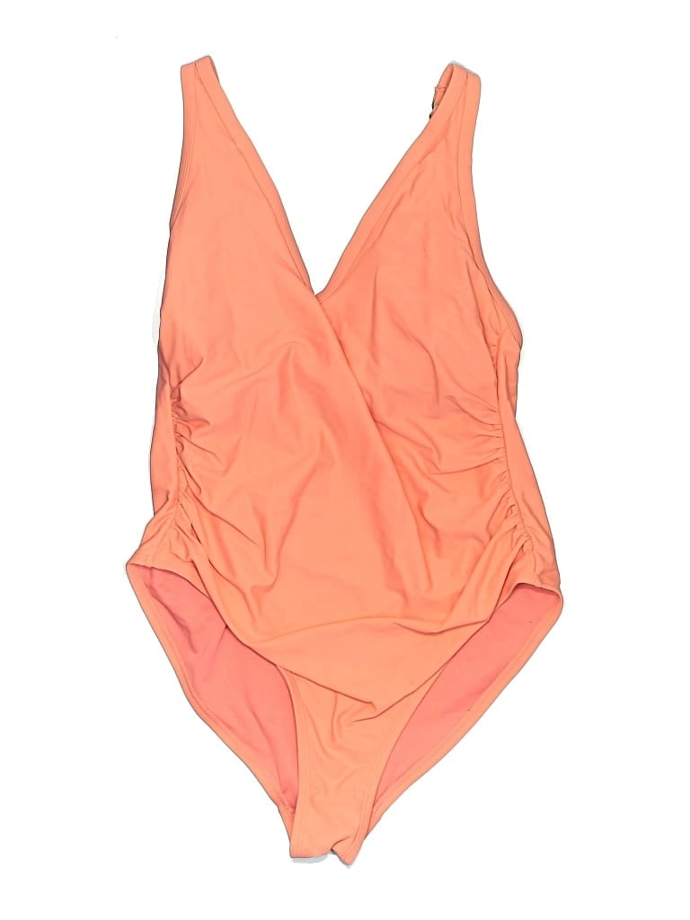 Pre-owned Kona Sol One Piece Swimsuit In Orange