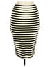 A.L.C. Stripes Ivory Casual Skirt Size M - photo 1
