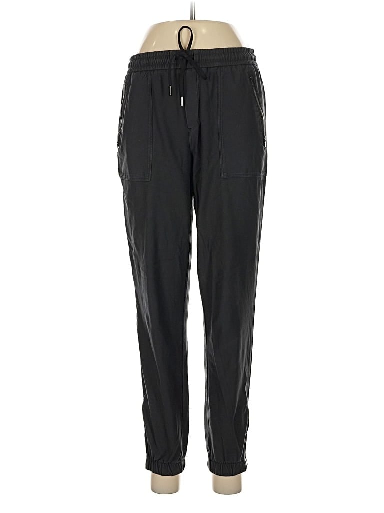 Pre-owned Athleta Track Pants In Black