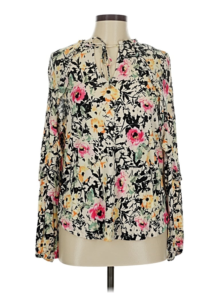 Pre-owned Polo Ralph Lauren Long Sleeve Henley Shirt In Gold