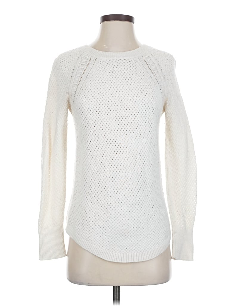 ANN TAYLOR LOFT Pre-owned Pullover Sweater In White