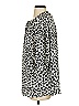 Hayden Animal Print Ivory 3/4 Sleeve Blouse Size S - photo 5