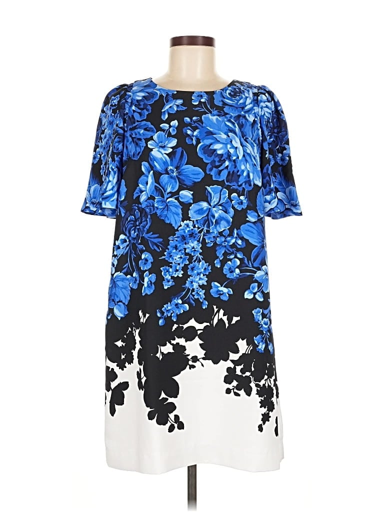 Pre-owned Ann Taylor Casual Dress In Blue