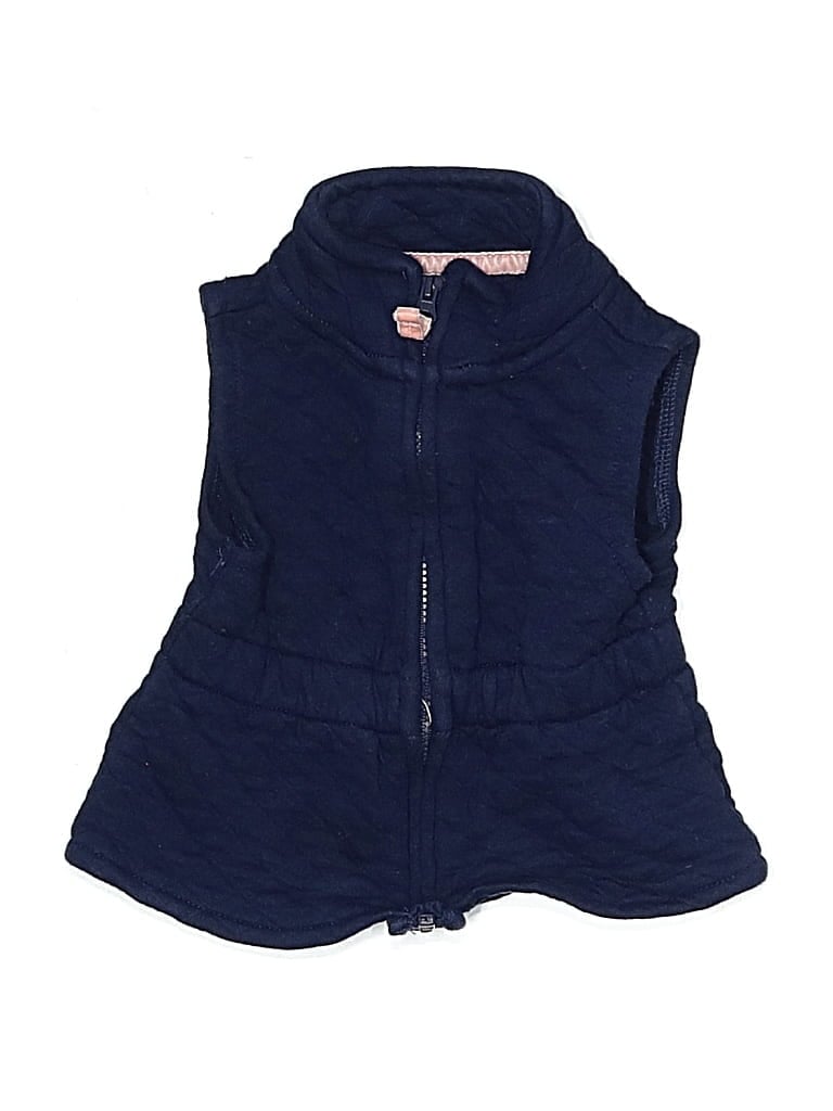 Pre-owned Carter's Babies' Denim Vest In Blue