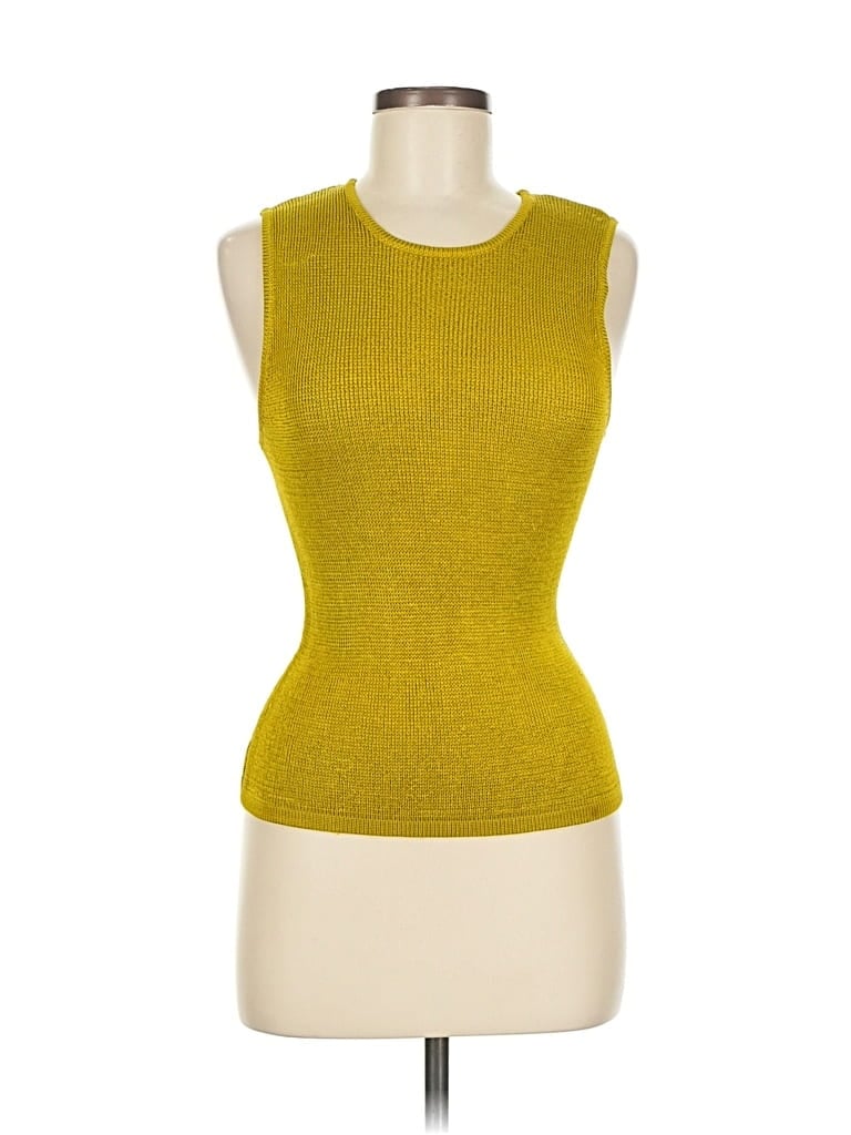 Pre-owned Ann Taylor Loft Pullover Sweater In Yellow