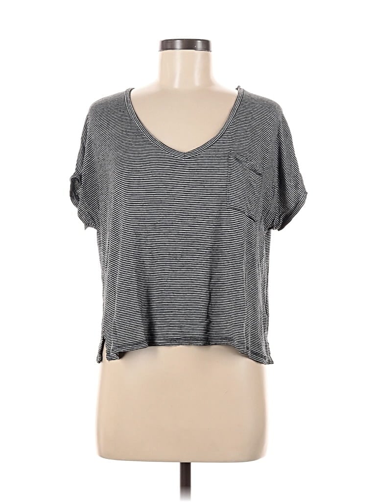 Pre-owned Project Social T Short Sleeve T-shirt In Gray