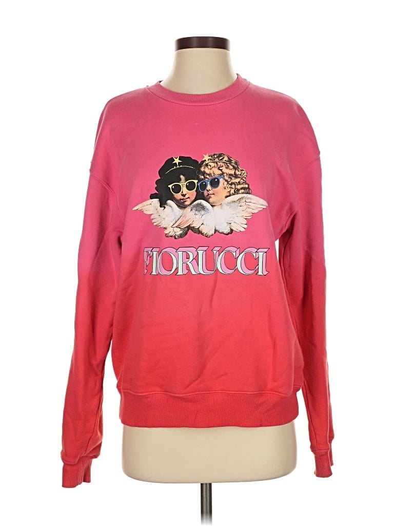 Pre-owned Fiorucci Sweatshirt In Pink