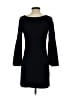 Central Park West Solid Black Cocktail Dress Size M - photo 2