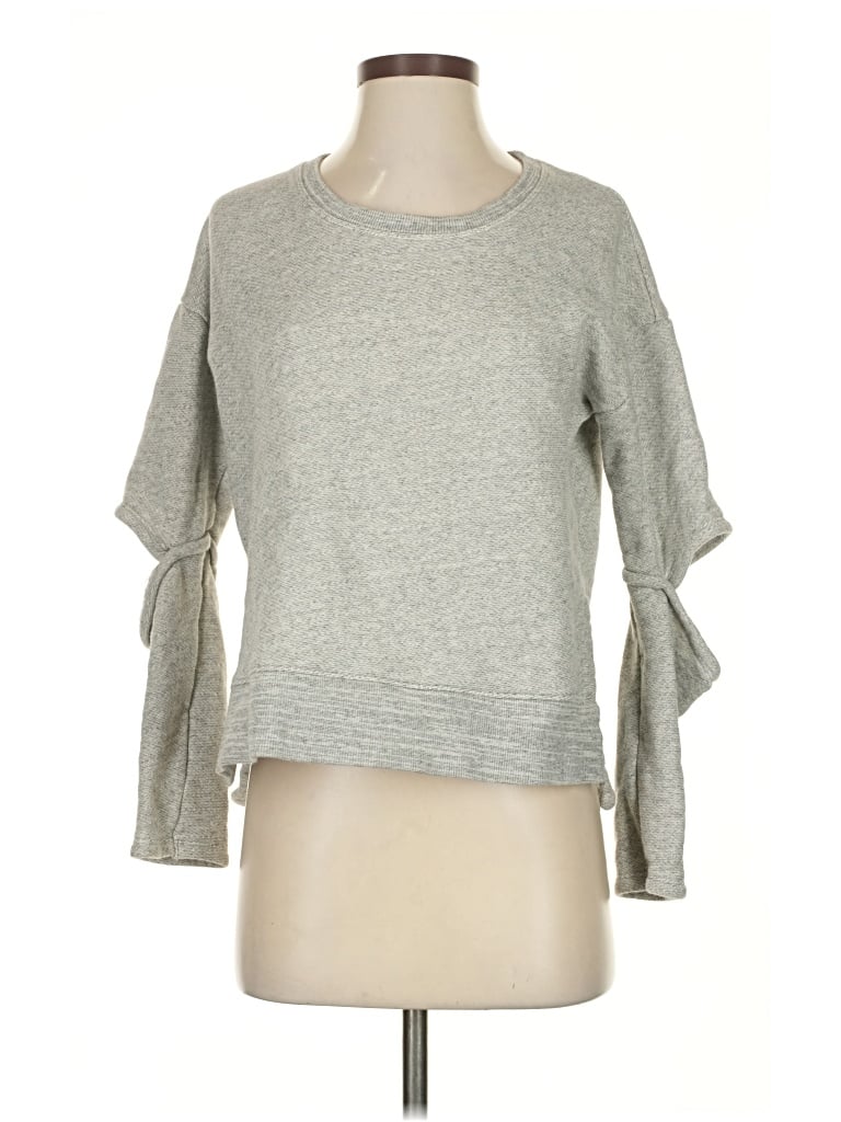 Pre-owned Alternative 3/4 Sleeve T-shirt In Gray