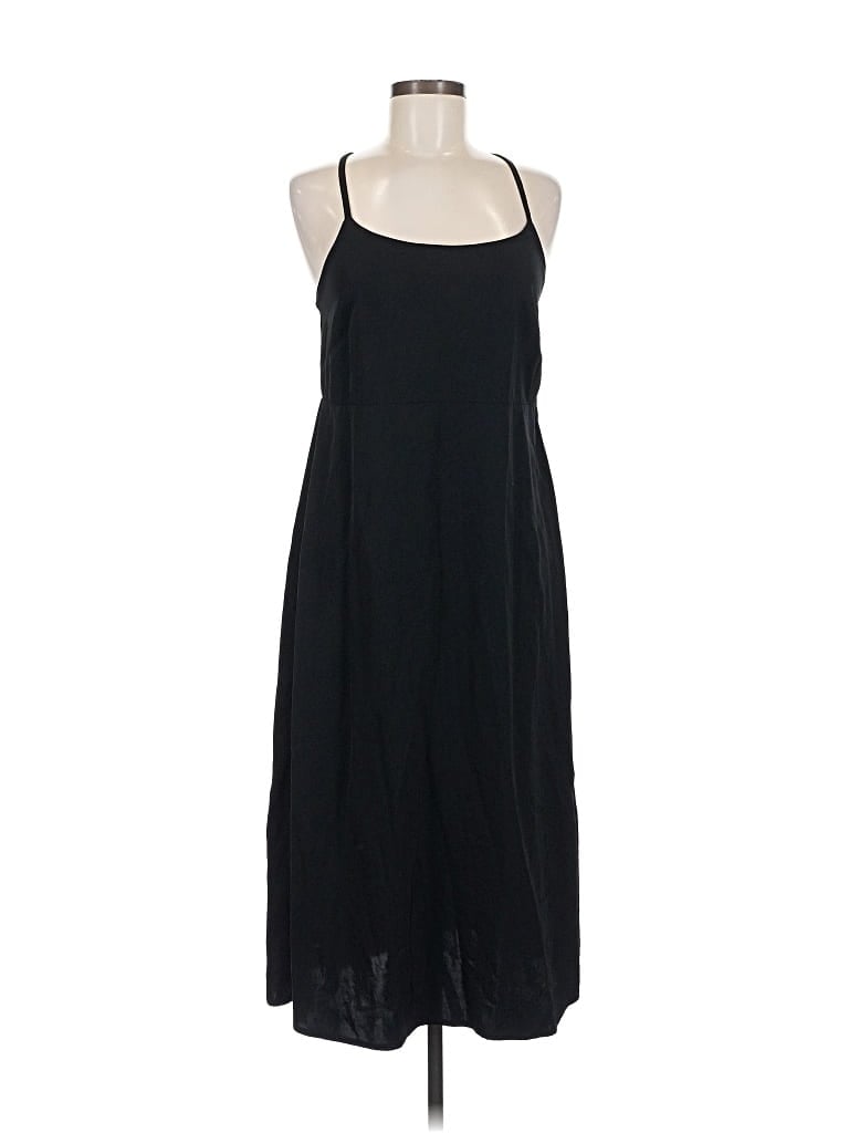 Pre-owned Everlane Casual Dress In Black