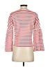J.Crew 100% Cotton Red 3/4 Sleeve Top Size XXS - photo 2