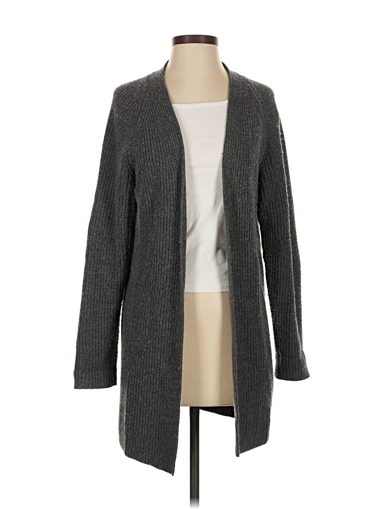 Pre-owned Nordstrom Cardigan Sweater In Gray