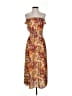 RESA 100% Polyester Paisley Brown Cocktail Dress Size XS - photo 1