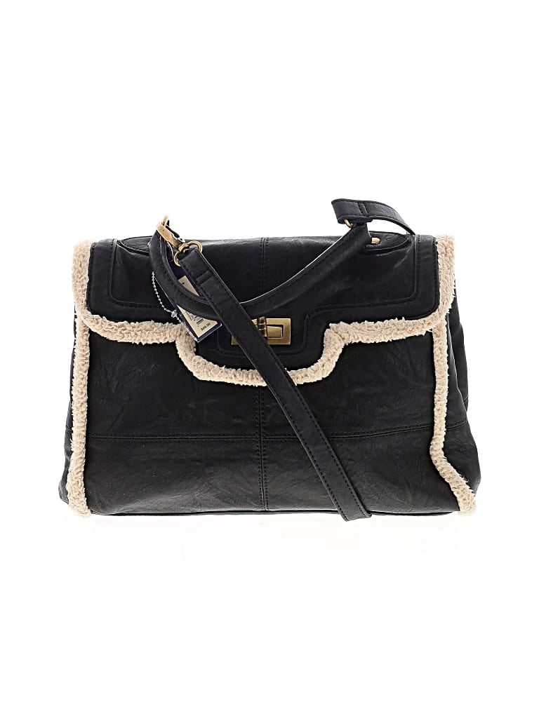 Pre-owned Apt. 9 Crossbody Bag In Black
