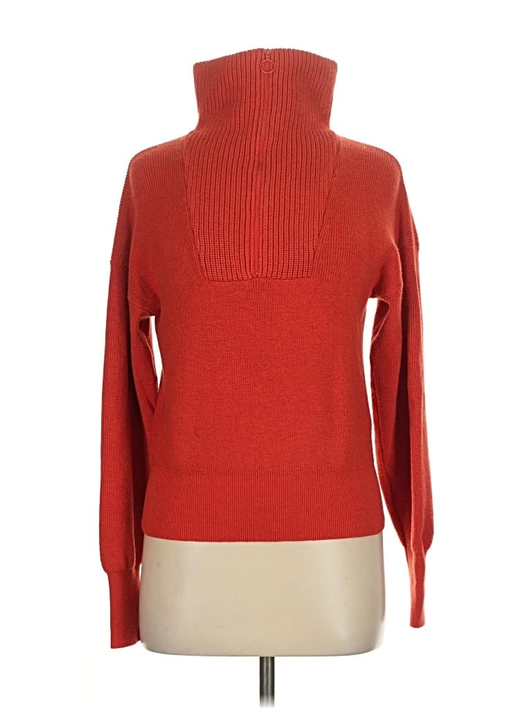 Pre-owned Sweaty Betty Turtleneck Sweater In Red
