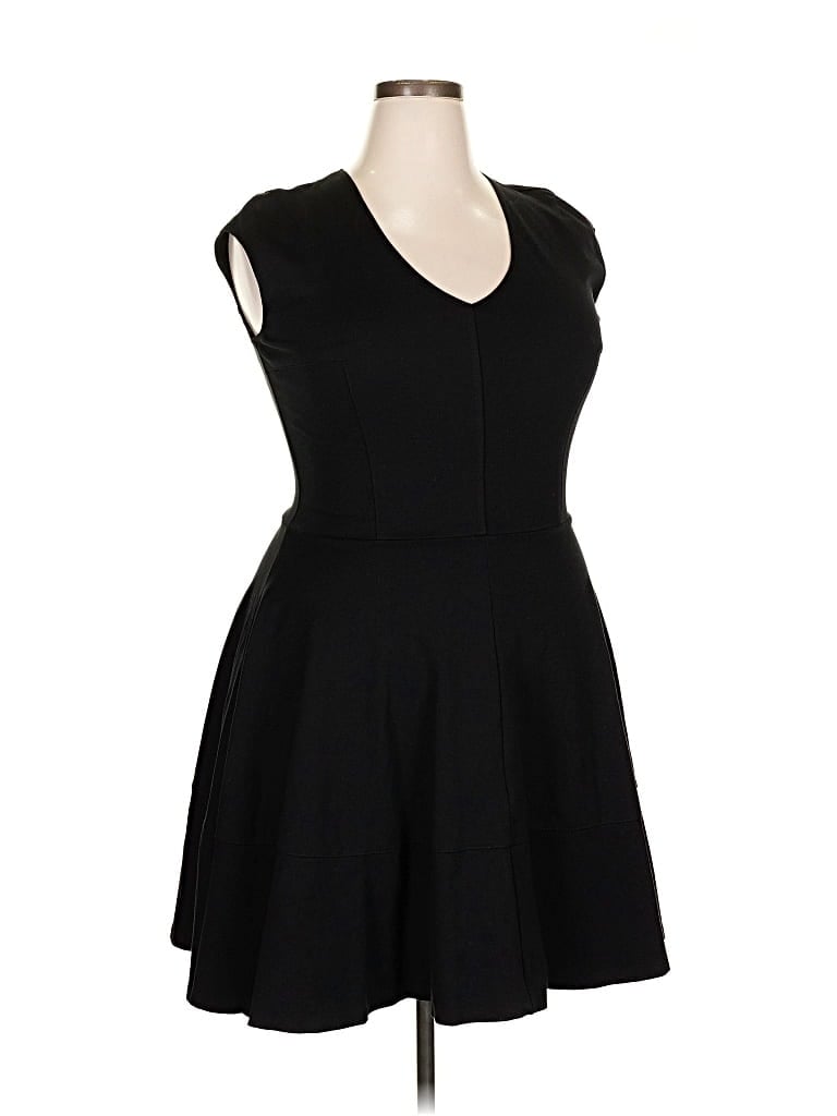 Pre-owned Bar Iii Cocktail Dress In Black