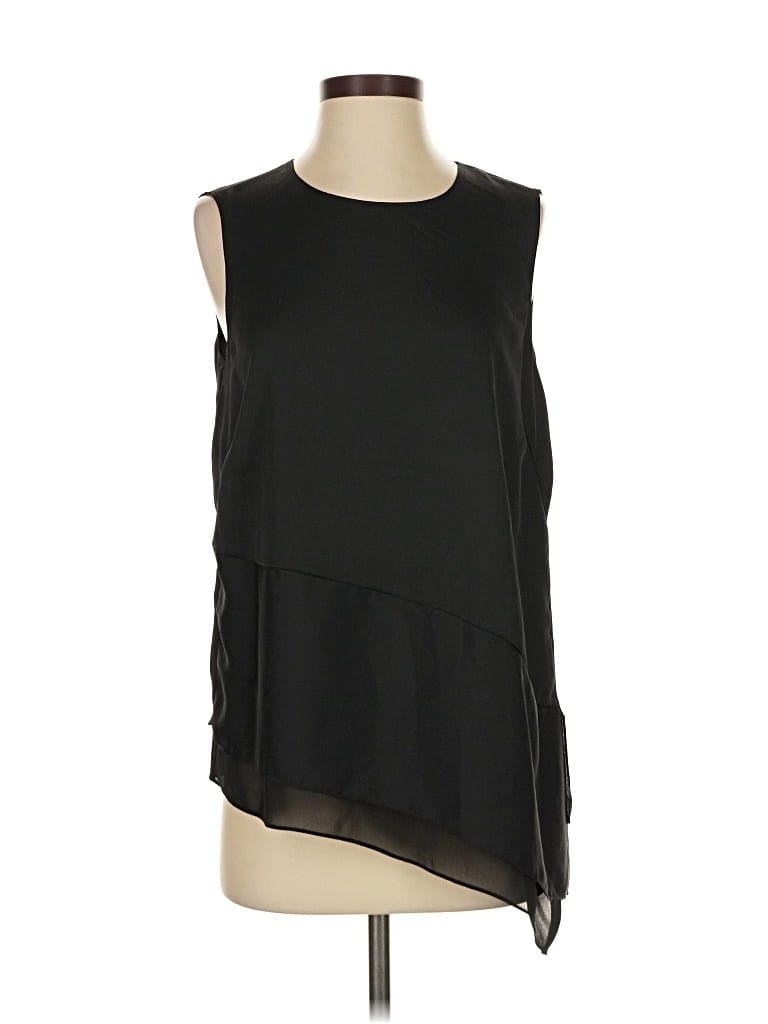 Black Label By Chico's Sleeveless Blouse In Black