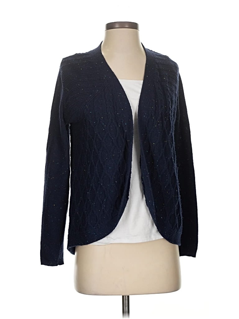 Pre-owned Talbots Outlet Cardigan Sweater In Blue