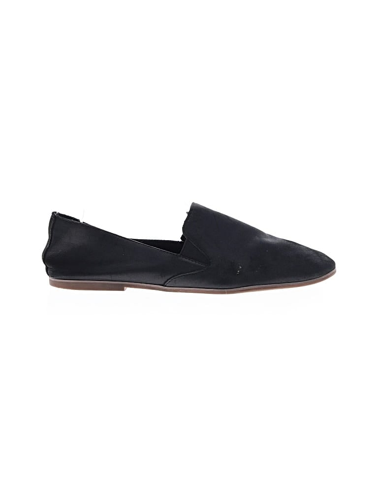 Pre-owned Lucky Brand Flats In Black