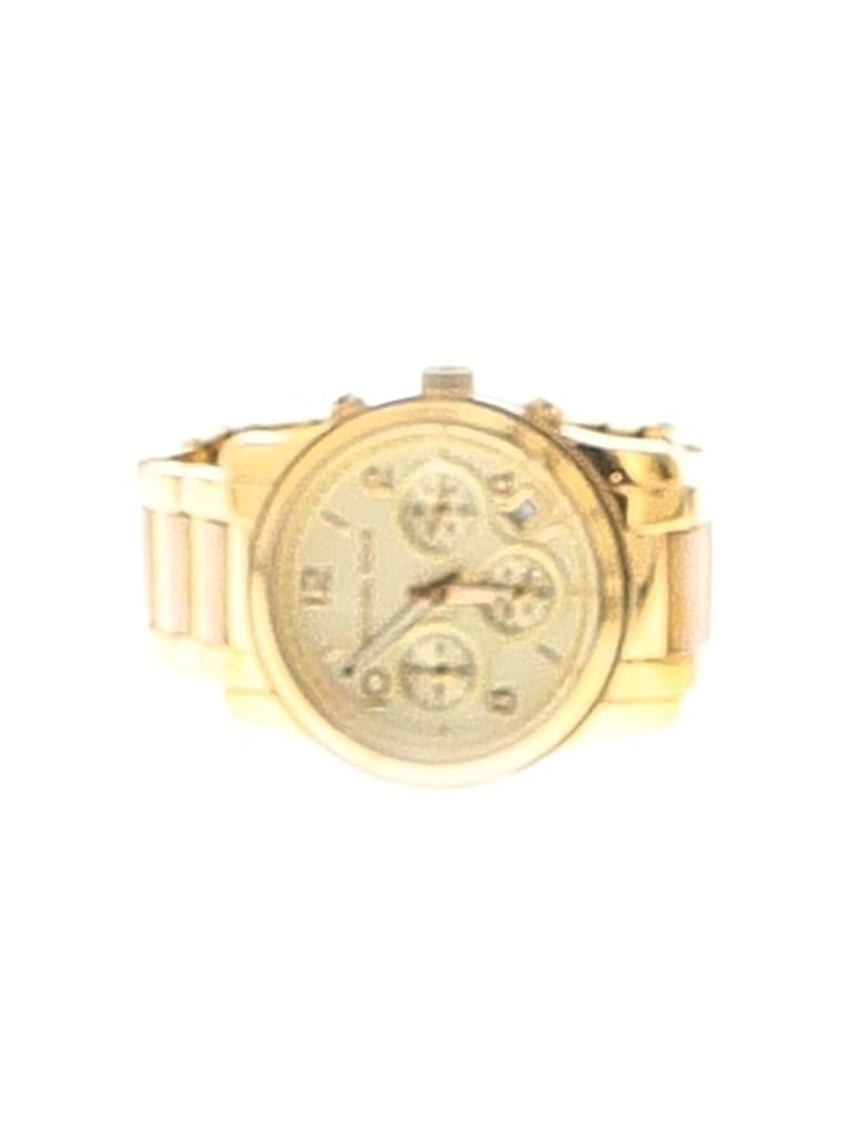 Pre-owned Michael Kors Watch In Gold